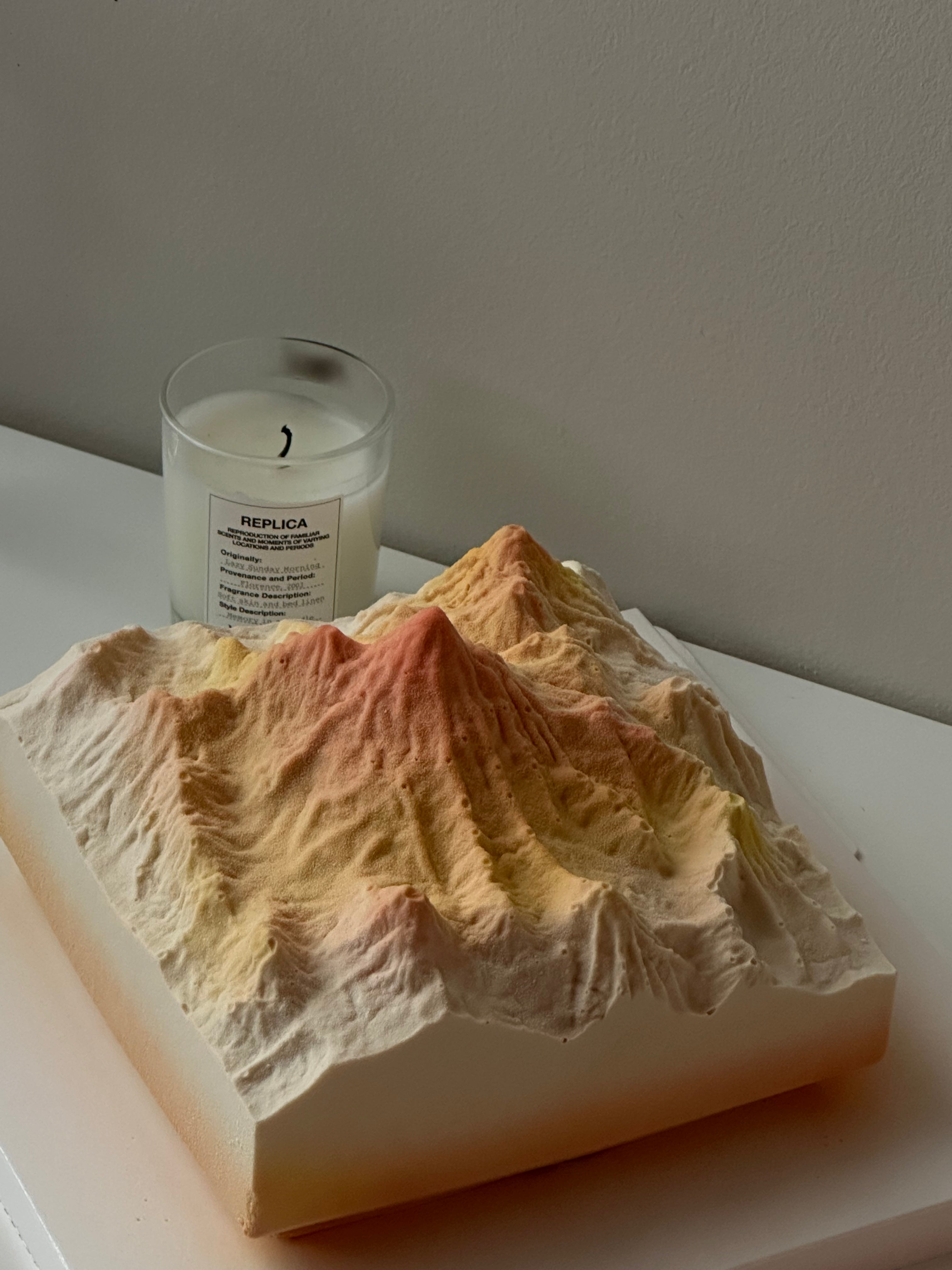 Afterglow Snow Mountain