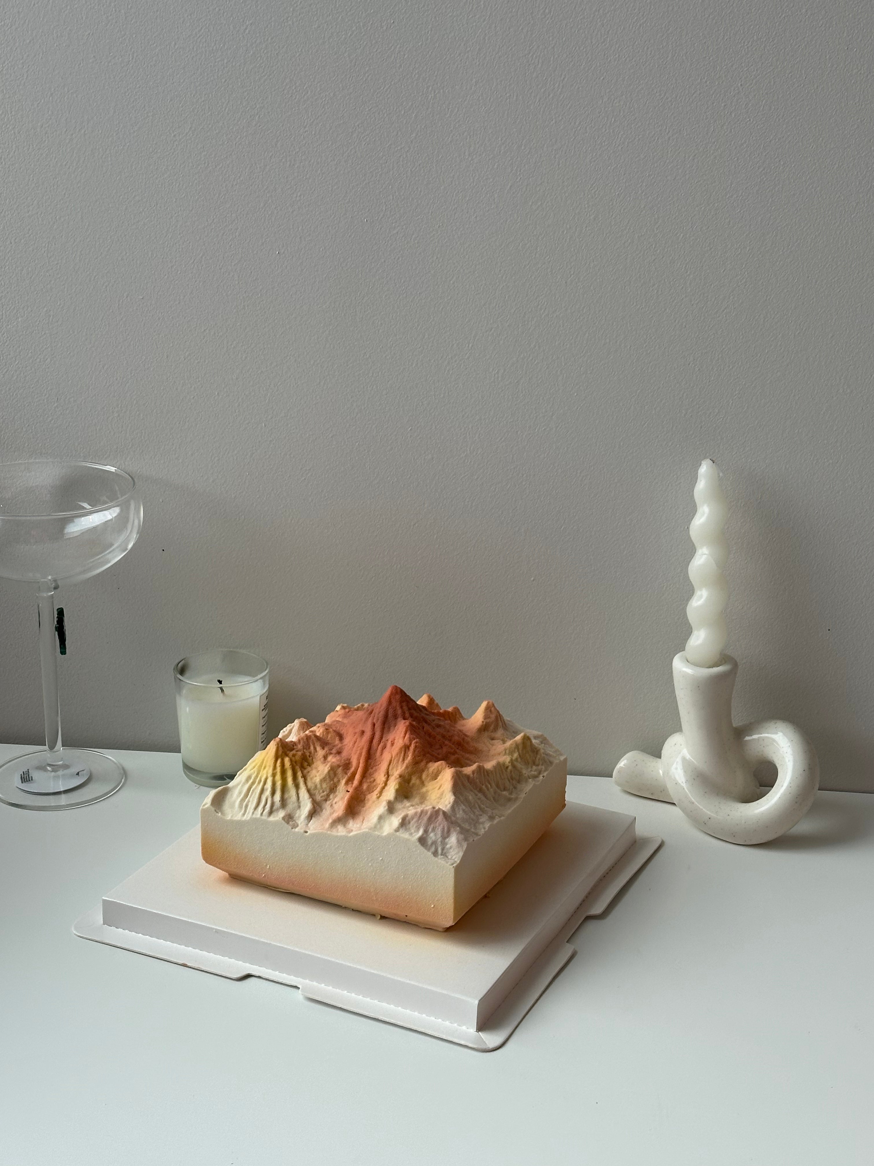 Afterglow Snow Mountain