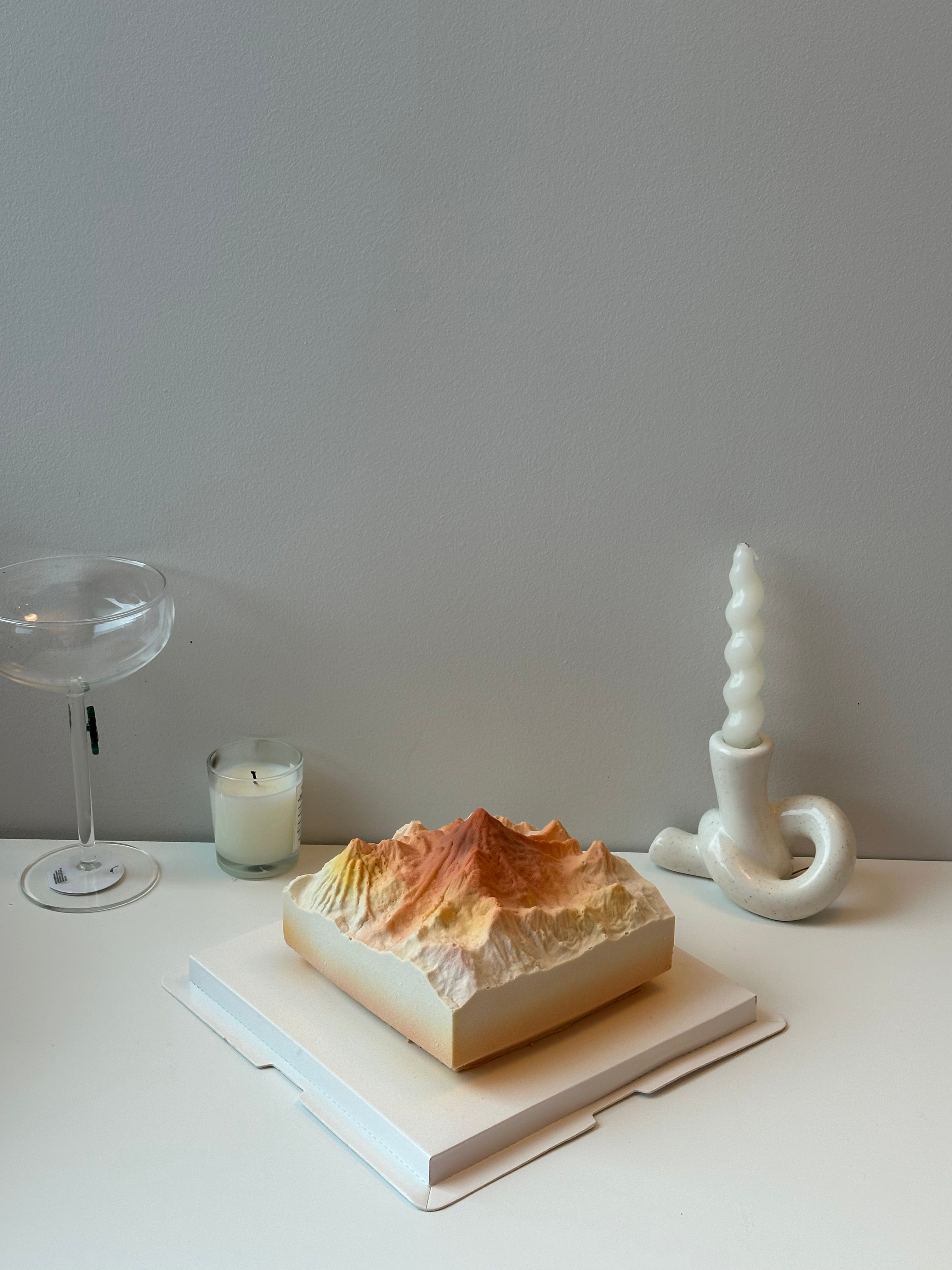 Afterglow Snow Mountain