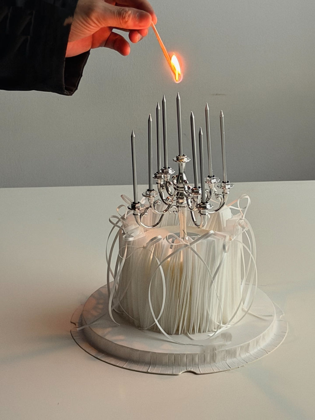 Wafer Paper  elegant Candle