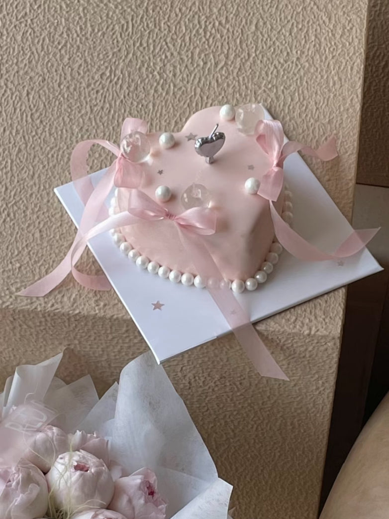 Blush Pearl Heart