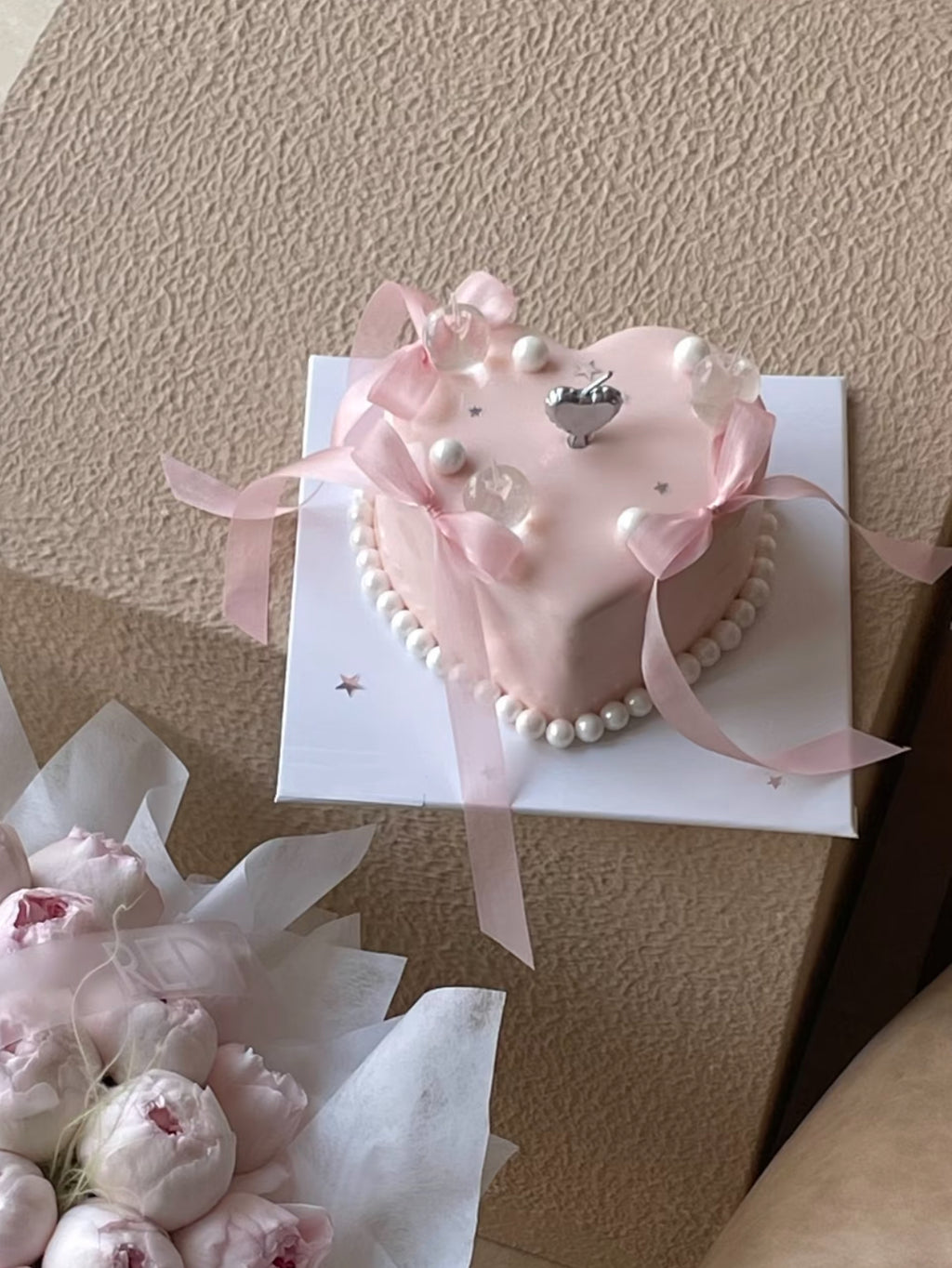 Blush Pearl Heart