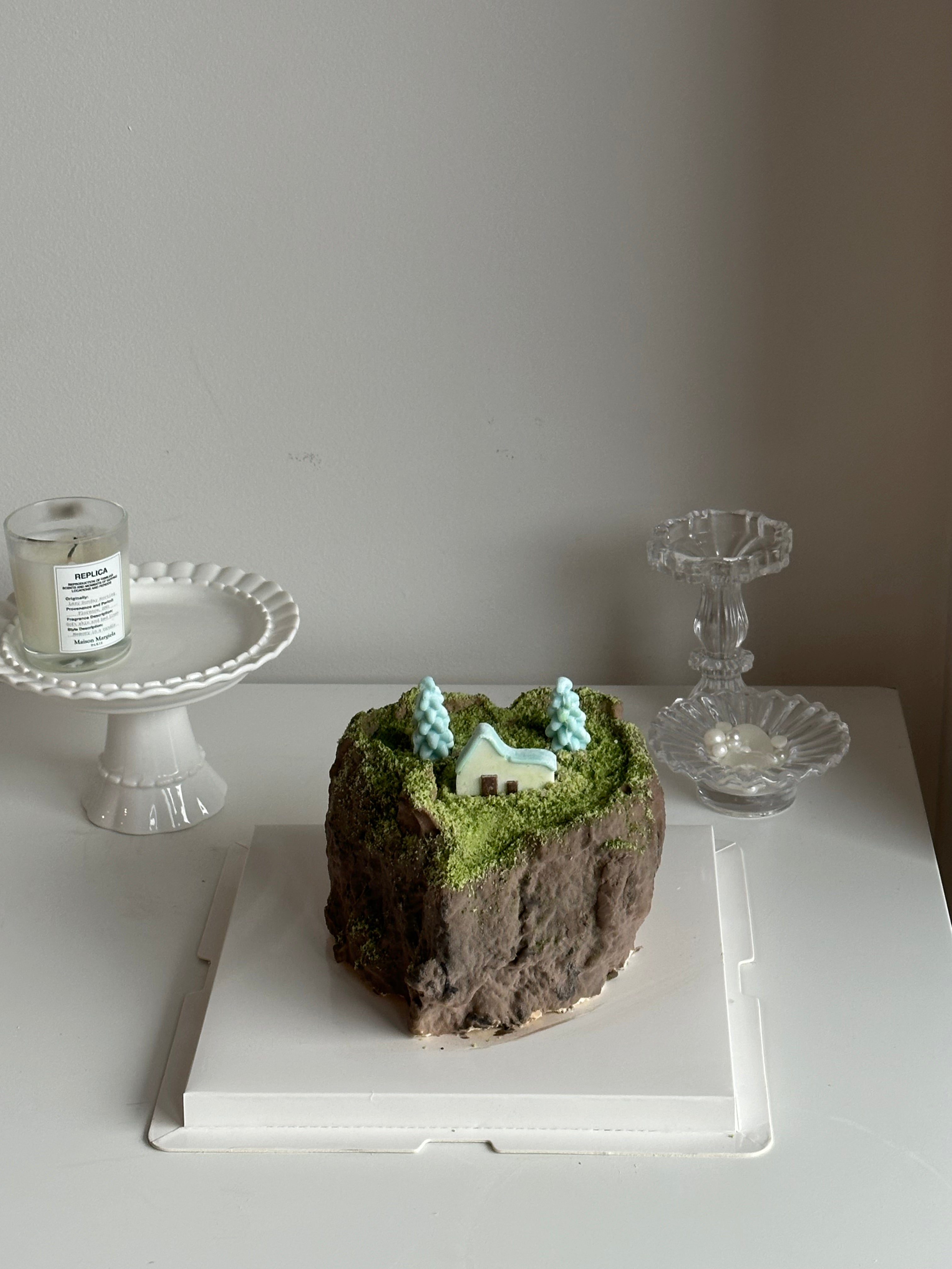 Island Landsacpe Cake