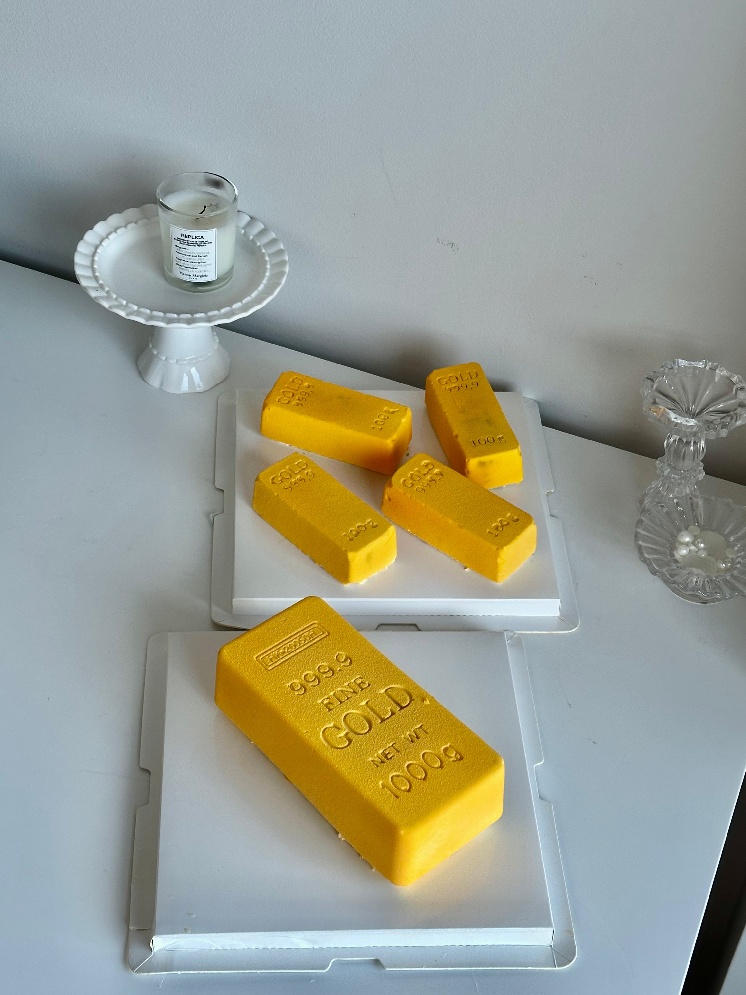 Golden Bar Cake