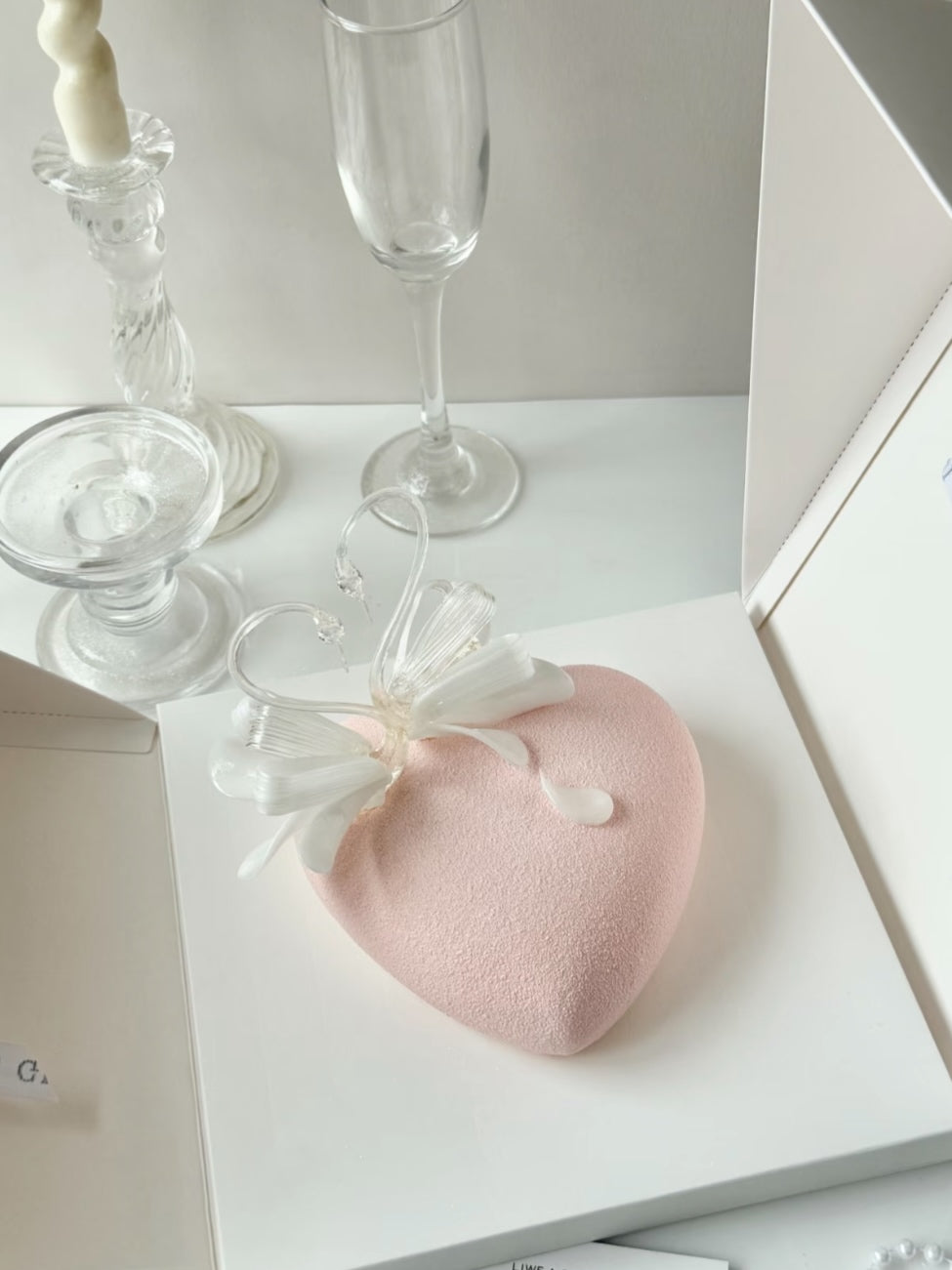 Soft Pink Swan