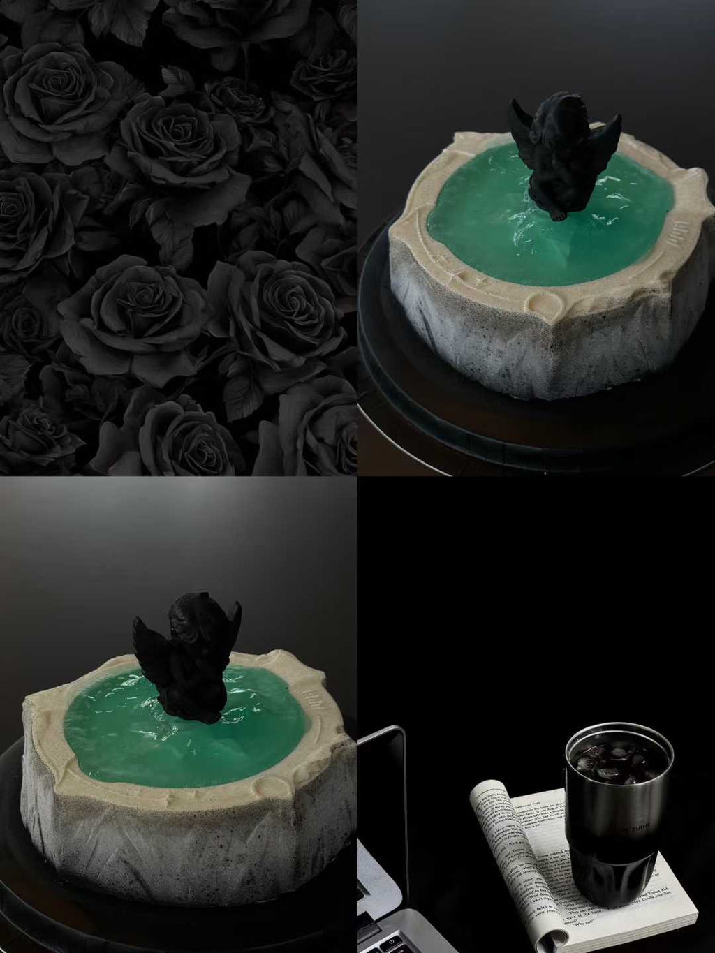 Noir Wishing Fountain